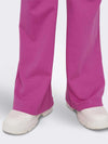 ONLY Peach pantalone tailleur a zampa fucsia