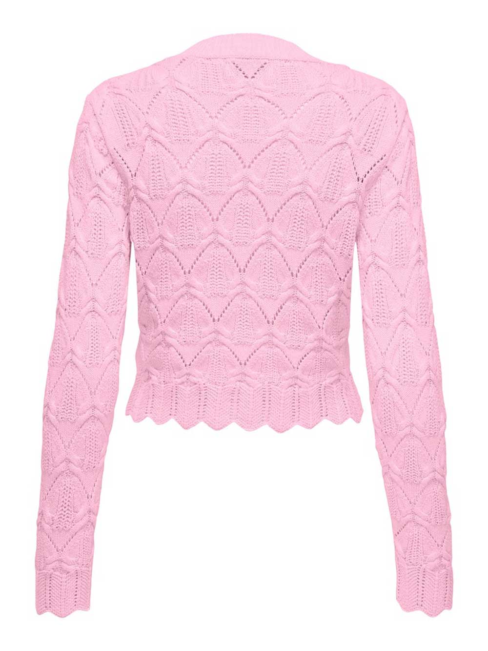 ONLY Viva maglia girocollo rosa da donna