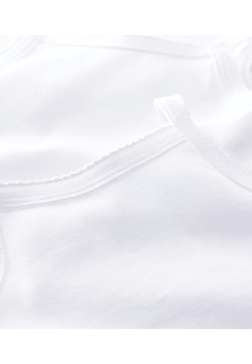 PETIT BATEAU Body PETIT BATEAU da NEONATA - bianco