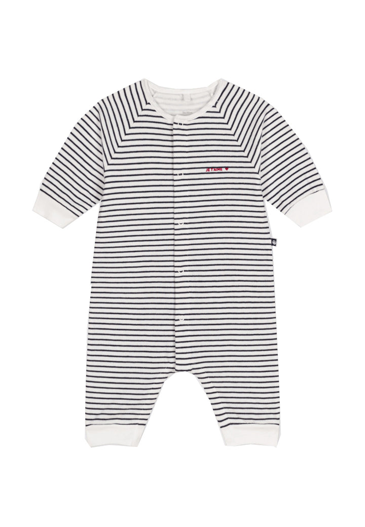 PETIT BATEAU Pagliaccetto PETIT BATEAU da NEONATI - bianco