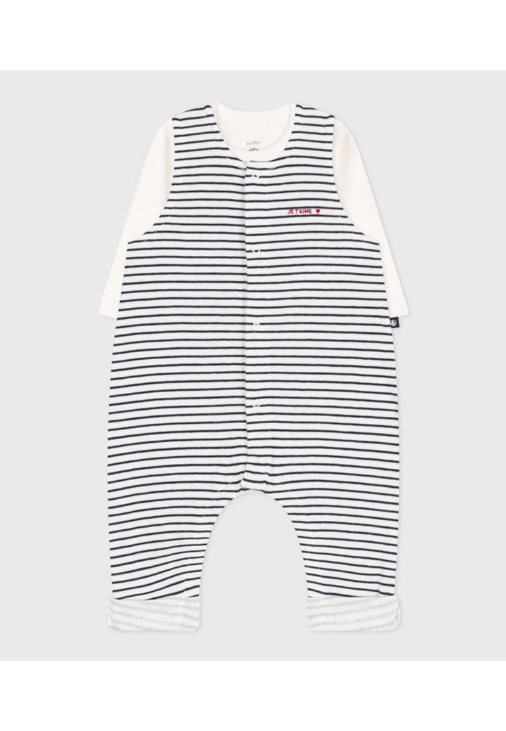 PETIT BATEAU Completo PETIT BATEAU da NEONATI - blu