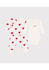 PETIT BATEAU Completo PETIT BATEAU da NEONATI - bianco