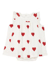 PETIT BATEAU Abito PETIT BATEAU da NEONATA - bianco