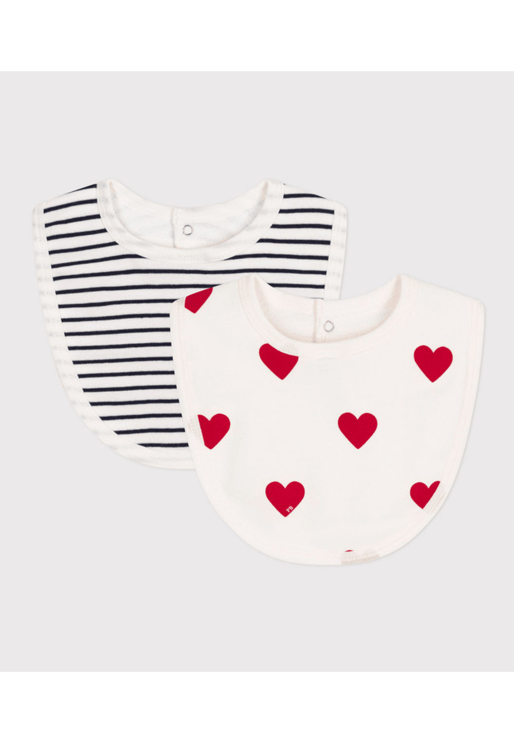 PETIT BATEAU Bavaglino PETIT BATEAU da NEONATI - bianco