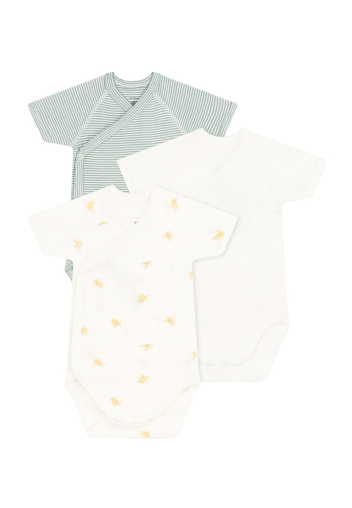 PETIT BATEAU Body PETIT BATEAU da NEONATO - bianco