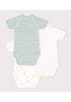 PETIT BATEAU Body PETIT BATEAU da NEONATO - bianco