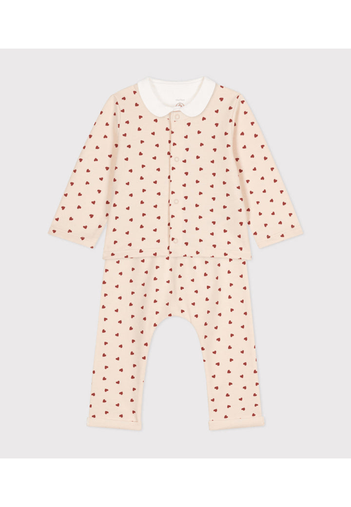 PETIT BATEAU Completo PETIT BATEAU da NEONATI - rosa