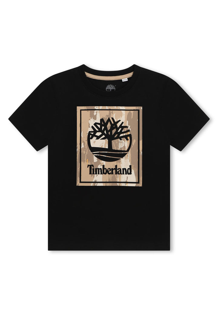 TIMBERLAND T-shirt TIMBERLAND da BAMBINO - nero